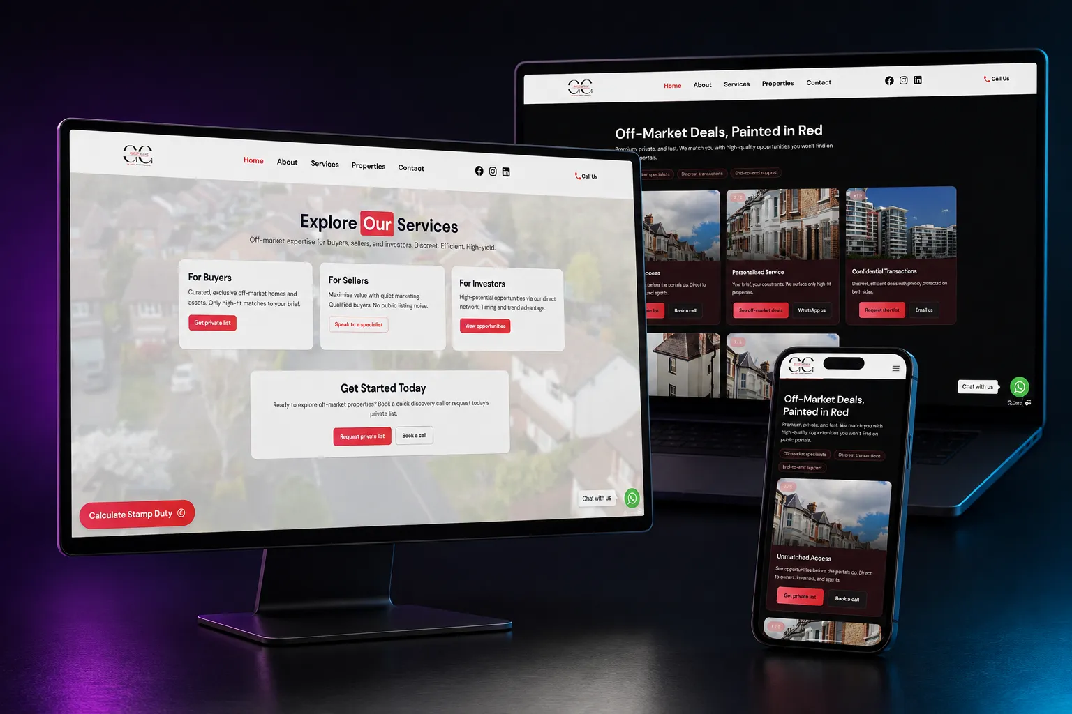 GG Investments public property website and internal management challenge
